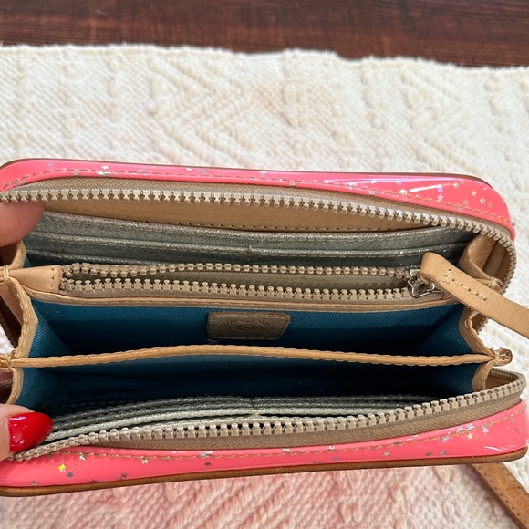 Consuela Starry Pink Wristlet Clutch - Picture 4 of 7